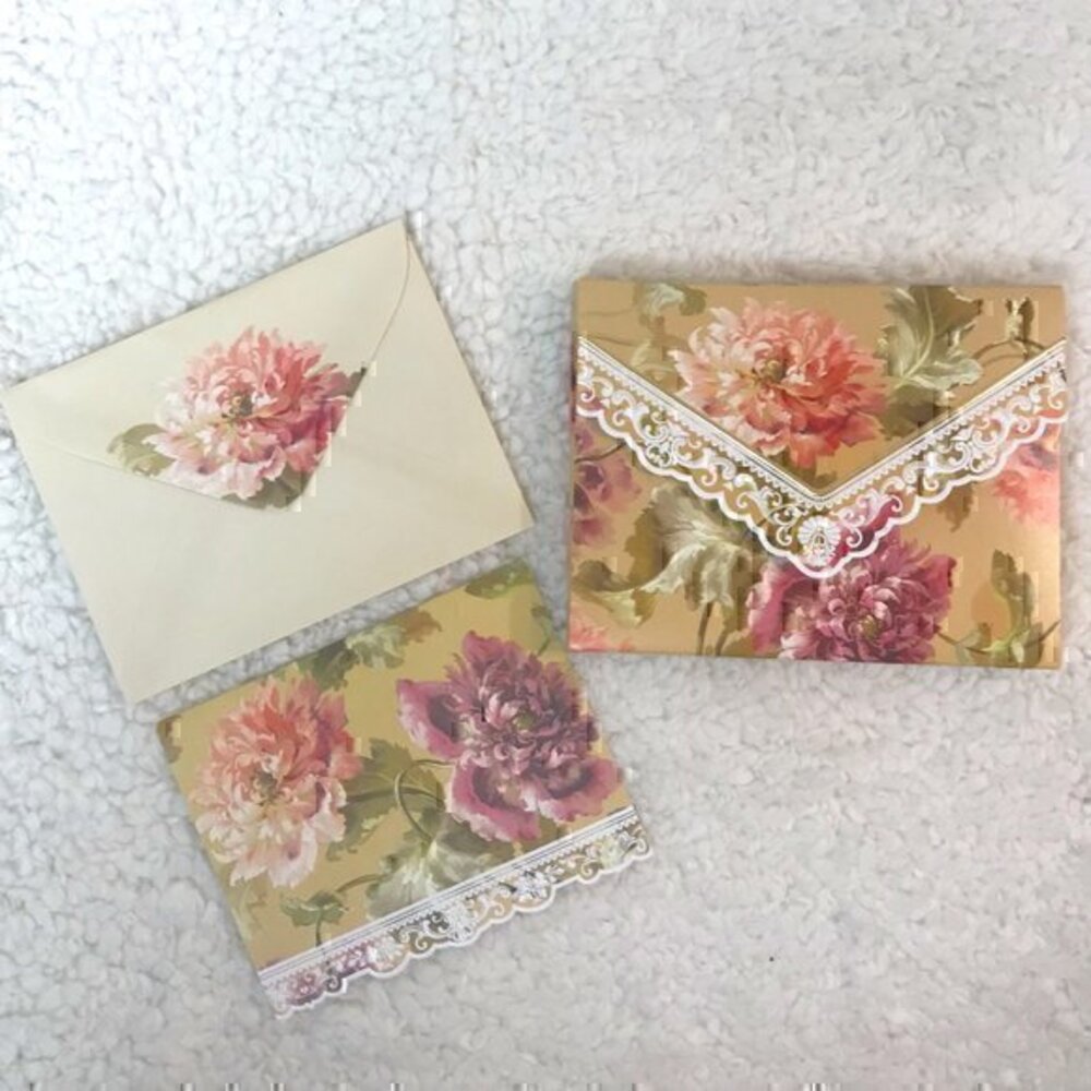 Carol Wilson Fine Arts Blank, Embossed, Boxed Notecards - Set of 10